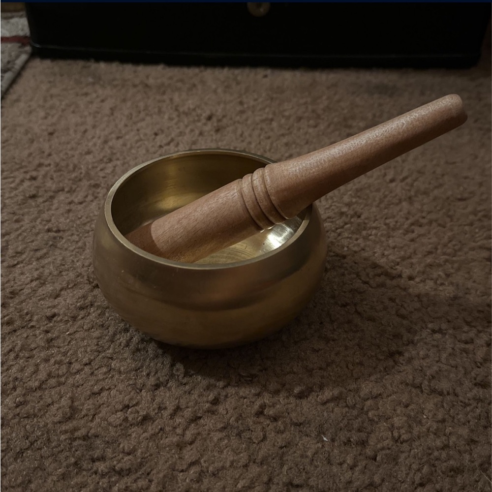 Tibetan singing bowl